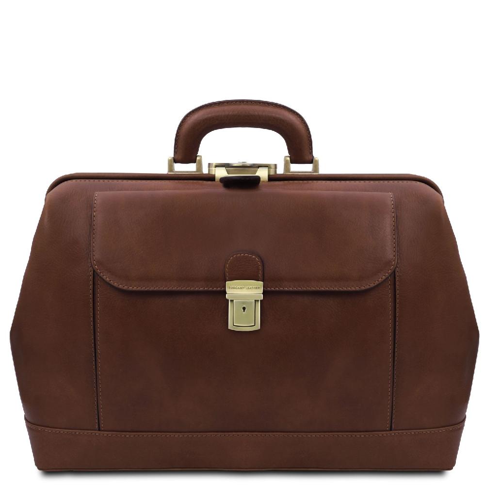 Tuscany Leather Esclusiva Borsa Medico in Pelle Fino al 65% di sconto
