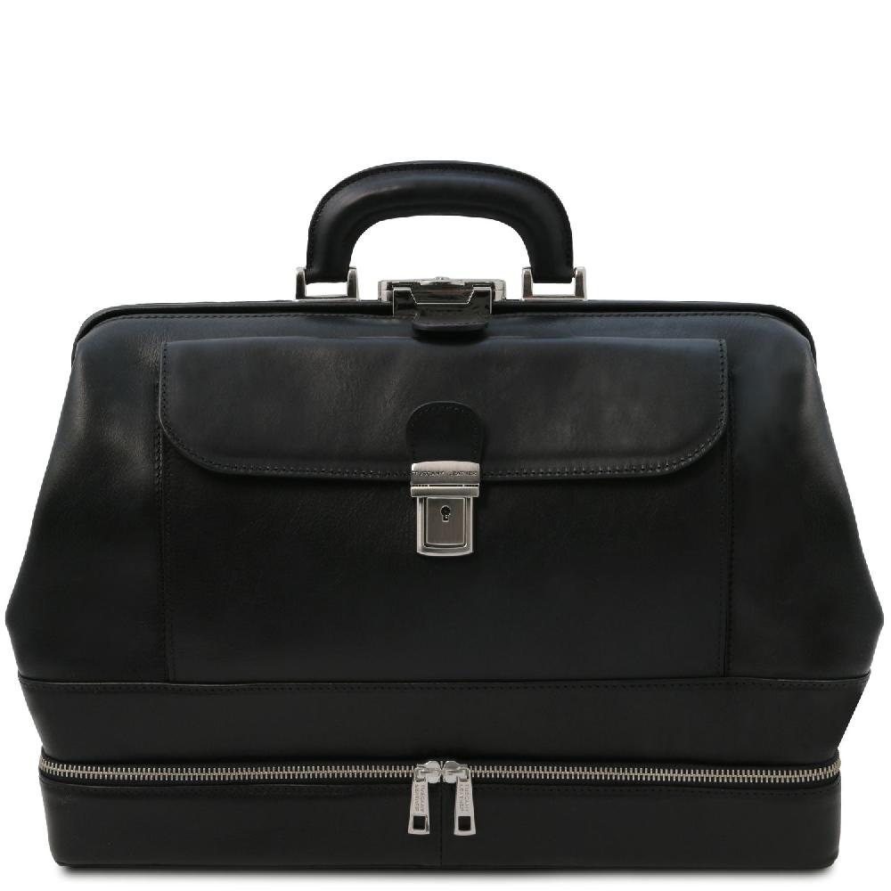 Tuscany Leather Esclusiva Borsa Medico in Pelle con Doppio Fondo Offerta speciale della fabbrica