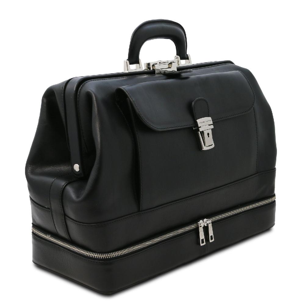 Tuscany Leather Esclusiva Borsa Medico in Pelle con Doppio Fondo Offerta speciale della fabbrica