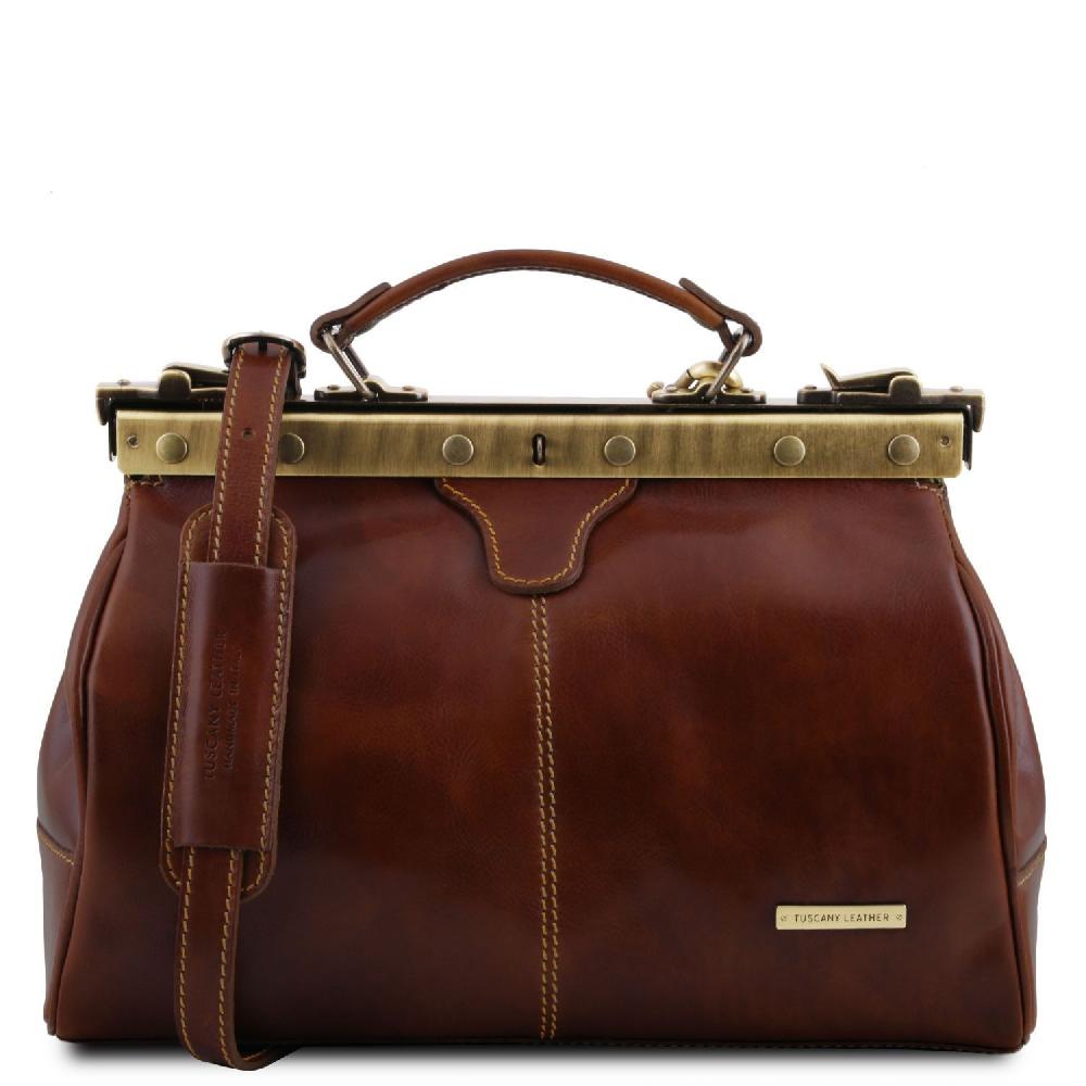Tuscany Leather Borsa Medico in Pelle Super sconto