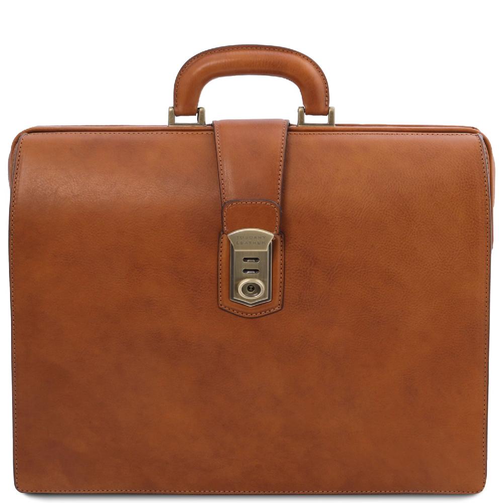 Tuscany Leather Borsa Medico in Pelle 3 Scomparti 50% di sconto per tempo limitato