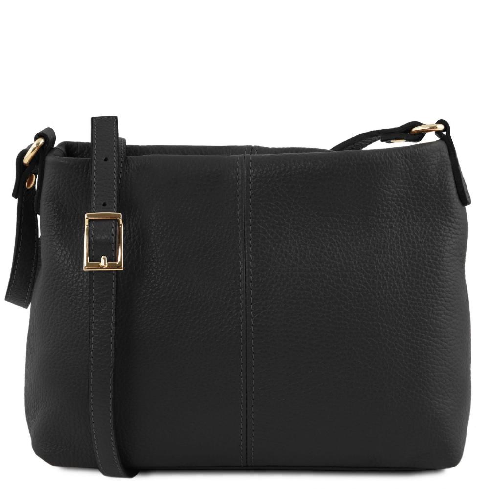 Tuscany Leather Borsa a Tracolla in Pelle Morbida Sconti questo mese
