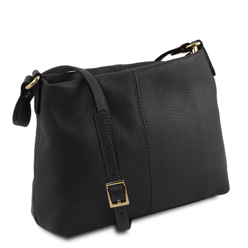 Tuscany Leather Borsa a Tracolla in Pelle Morbida Sconti questo mese
