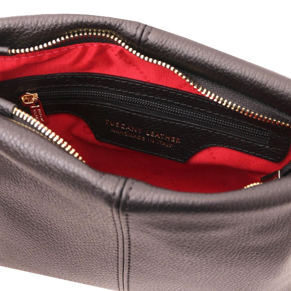 Tuscany Leather Borsa a Tracolla in Pelle Morbida Sconti questo mese