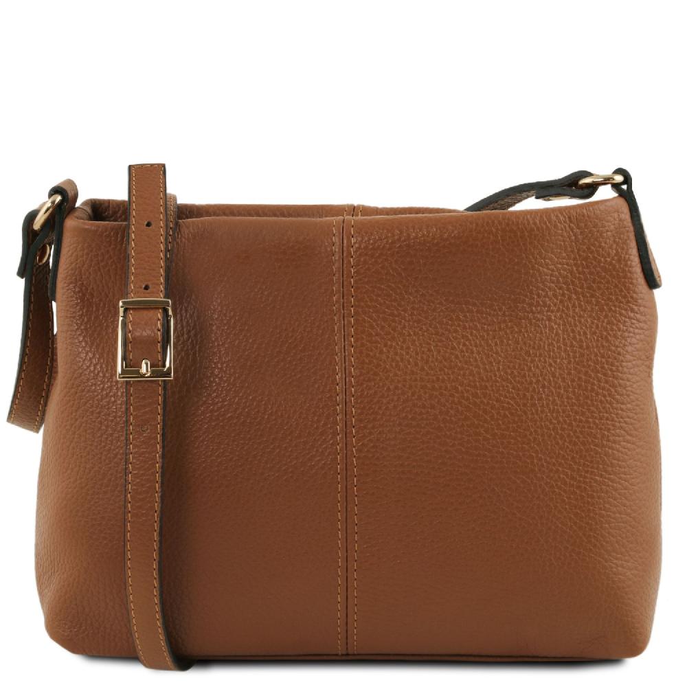 Tuscany Leather Borsa a Tracolla in Pelle Morbida 2025