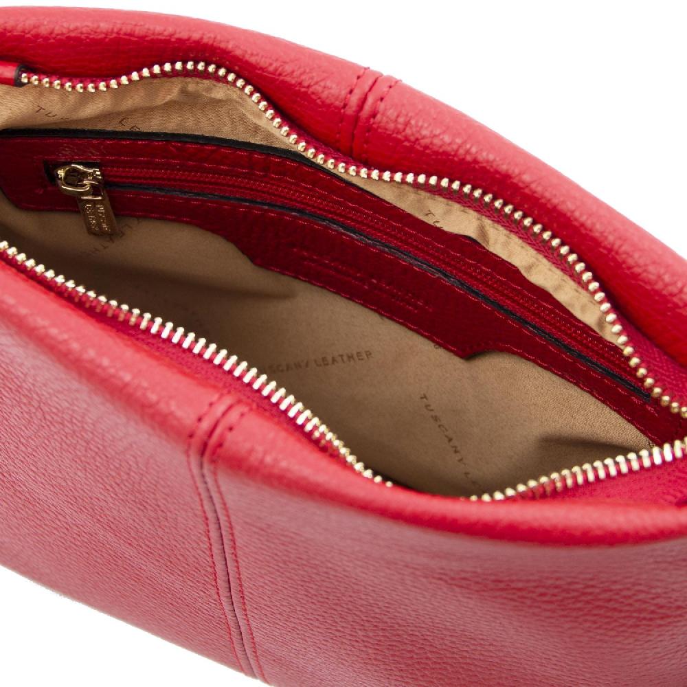 Tuscany Leather Borsa a Tracolla in Pelle Morbida Italy