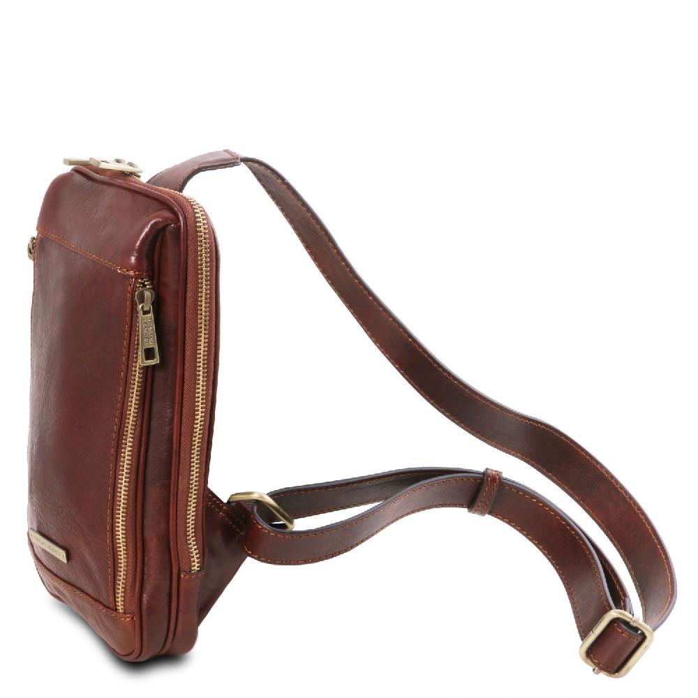 Tuscany Leather Monospalla in Pelle Spedizione Gratuita