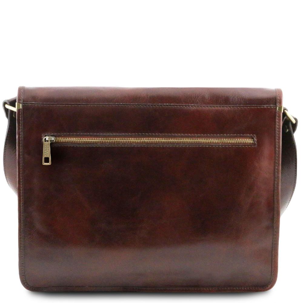 Tuscany Leather Borsa a Tracolla 2 Scomparti - Misura Grande Acquista Ora