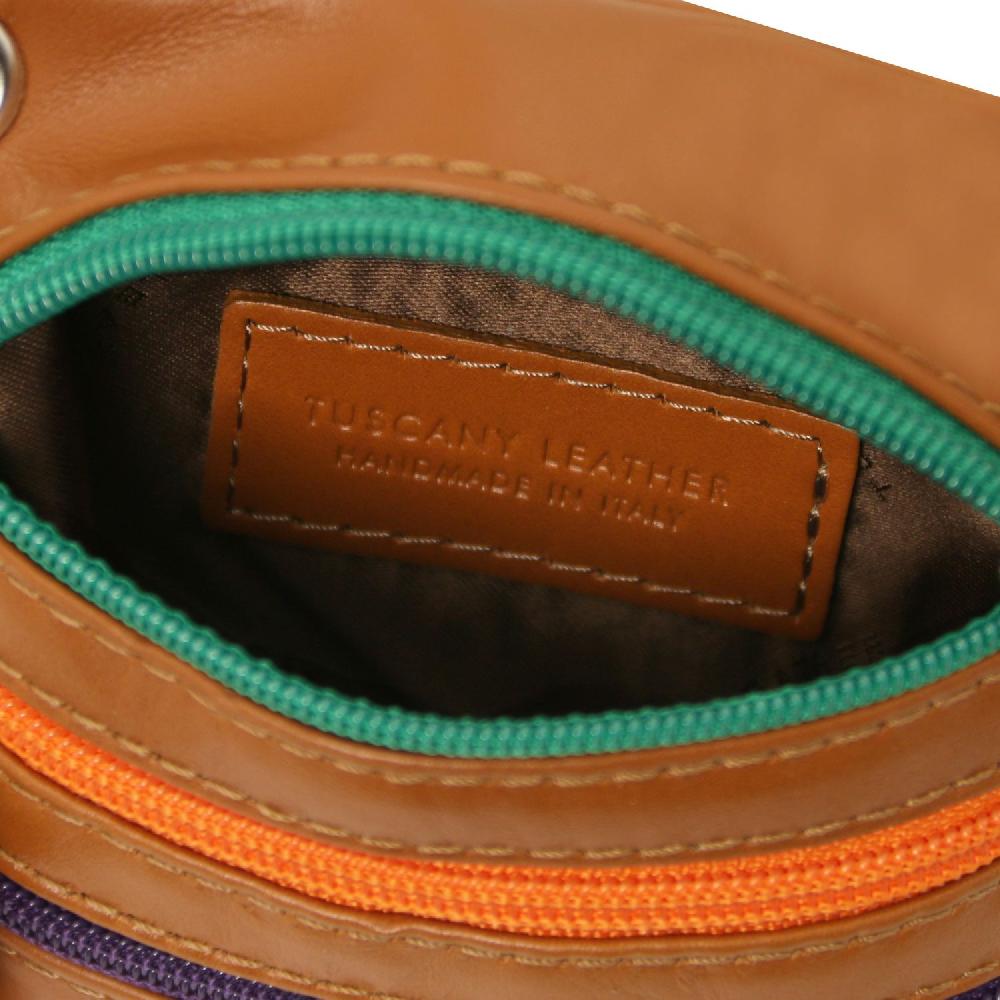 Tuscany Leather Tracollina in Pelle Morbida Affare Del Giorno