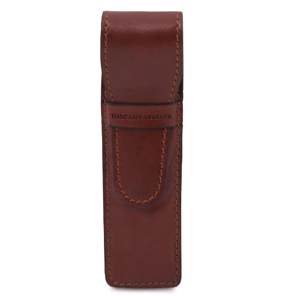 Tuscany Leather Esclusivo Porta Penne in Pelle Hotsell