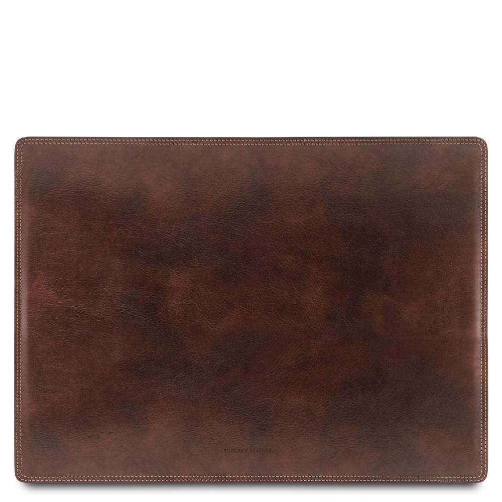 Tuscany Leather Sottomano da Scrivania Tappetino per Mouse e Vuotatasche in Pelle Vendite Flash