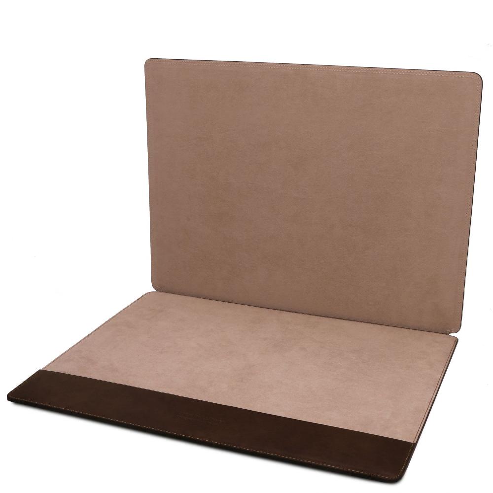 Tuscany Leather Sottomano da Scrivania in Pelle con Ribalta Sconto di tempo limitato