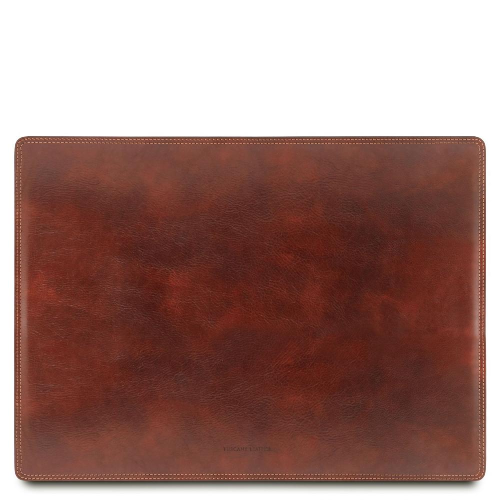 Tuscany Leather Sottomano da Scrivania e Tappetino per Mouse in Pelle Grande vendita