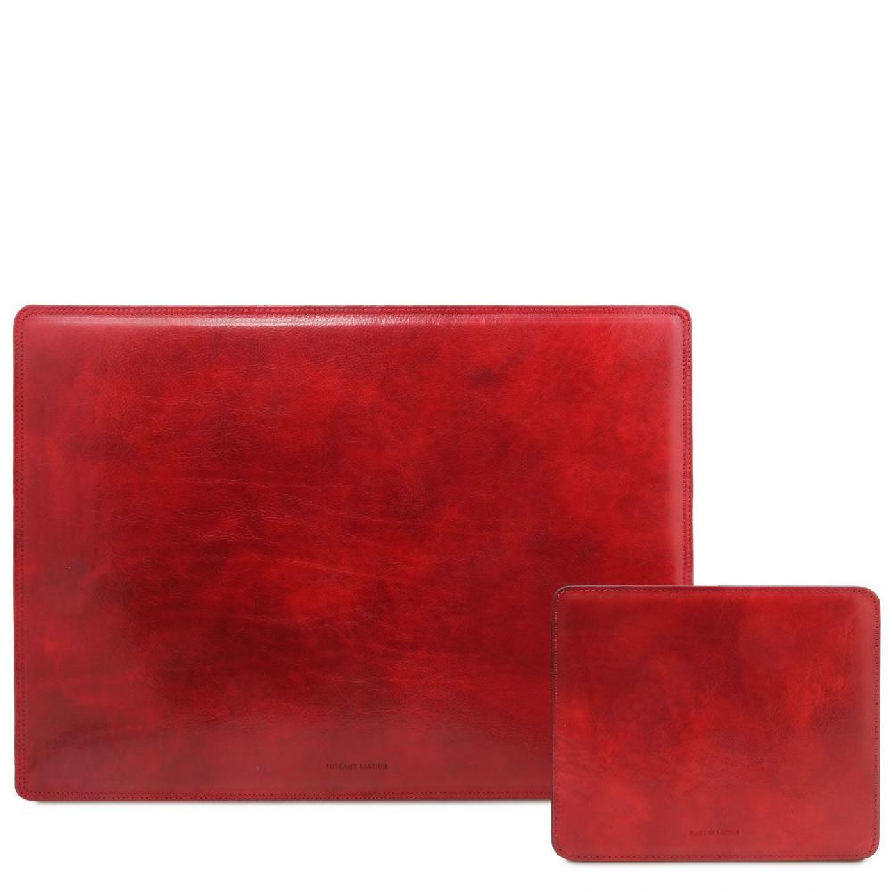 Tuscany Leather Sottomano da Scrivania e Tappetino per Mouse in Pelle Shopping online