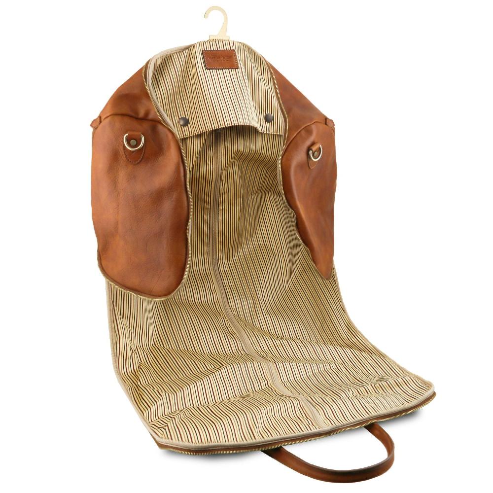 Tuscany Leather Borsone da Viaggio/Porta Abiti in Pelle Offerta migliore
