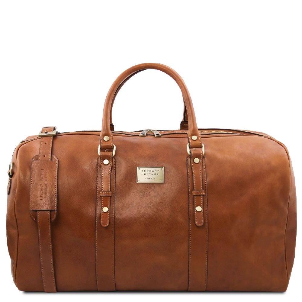 Tuscany Leather Borsone da Viaggio in Pelle Latest fashion