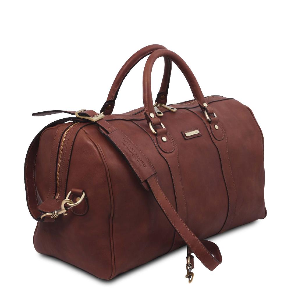 Tuscany Leather Borsone da Viaggio in Pelle Bestseller