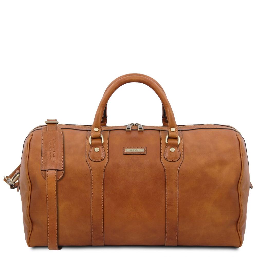 Tuscany Leather Borsone da Viaggio in Pelle Offerte stagionali