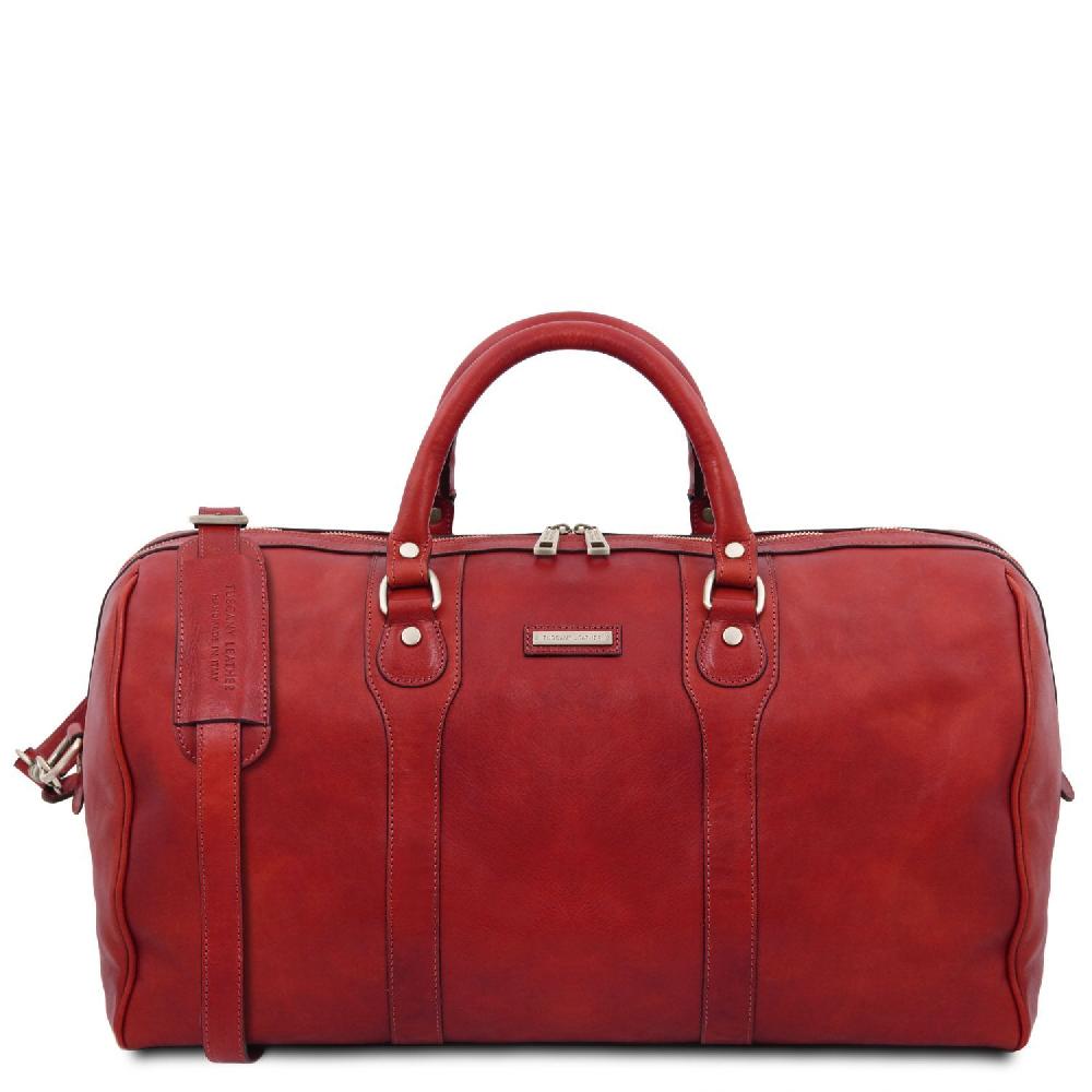 Tuscany Leather Borsone da Viaggio in Pelle Liquidazione
