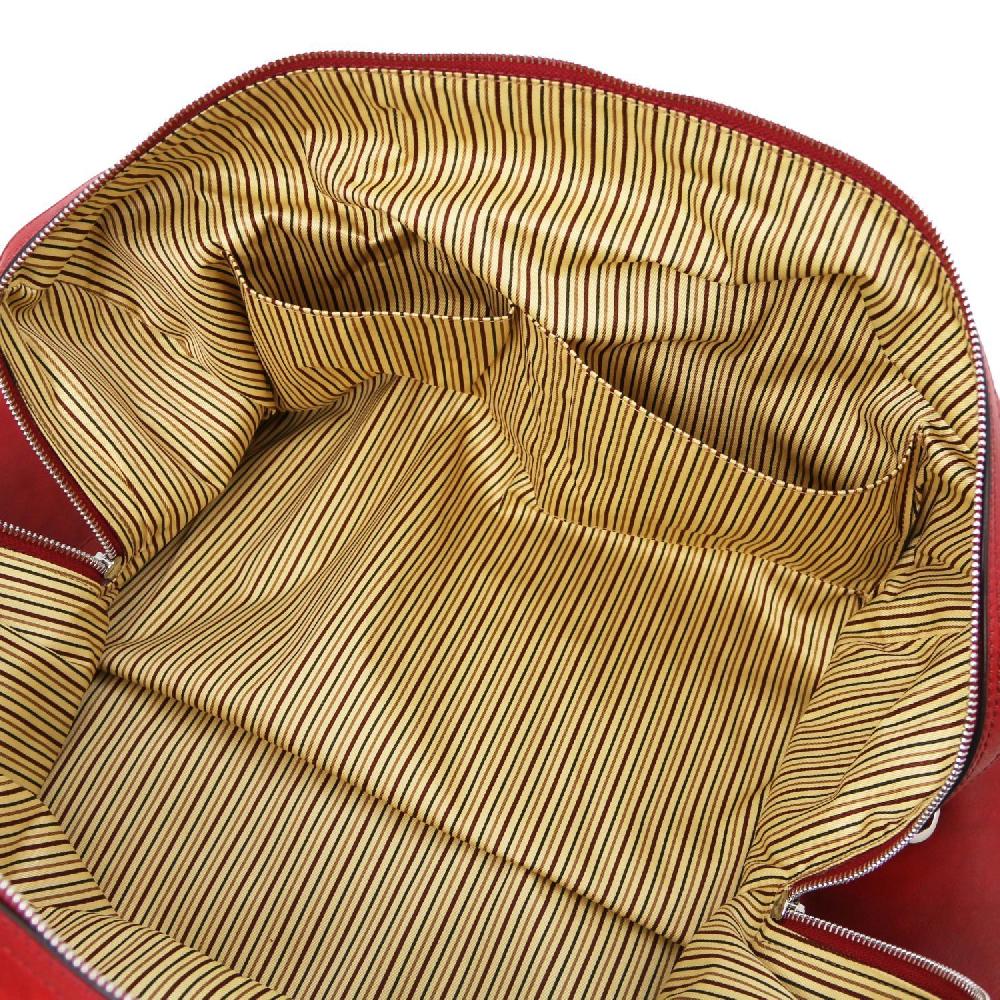 Tuscany Leather Borsone da Viaggio in Pelle Liquidazione