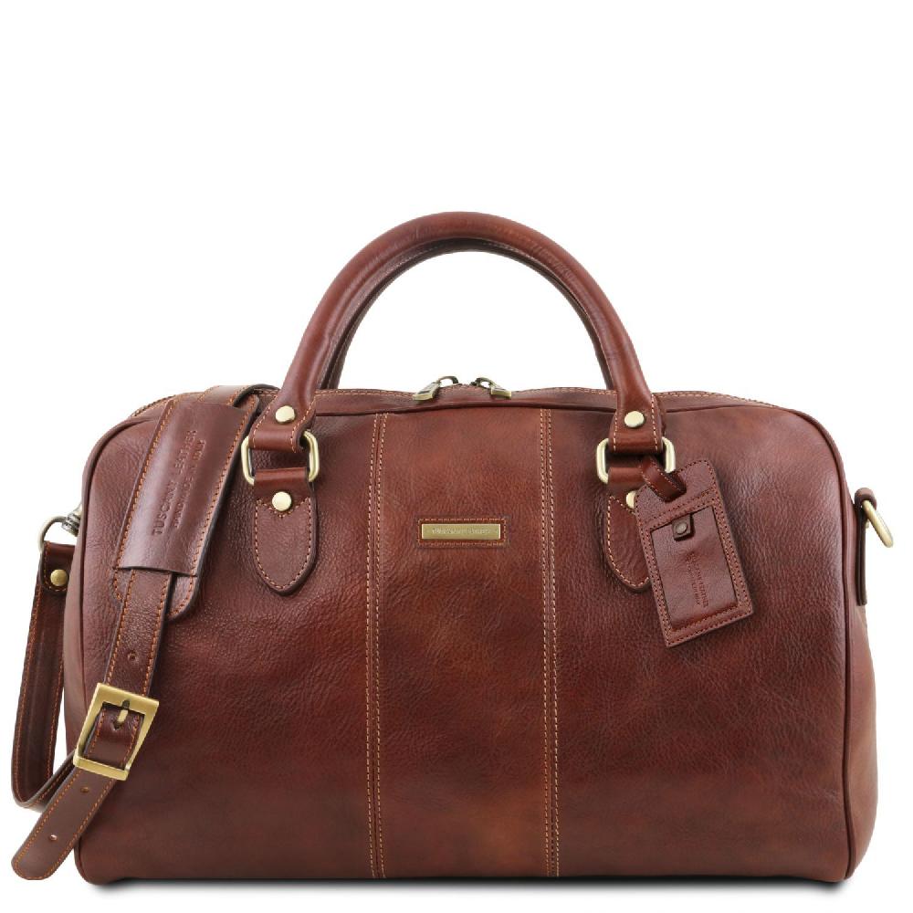 Tuscany Leather Borsone da Viaggio in Pelle - Misura Piccola Rilascio limitato