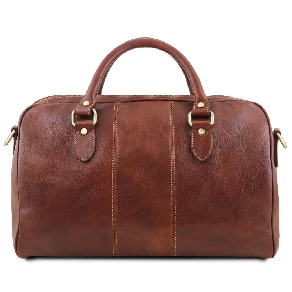 Tuscany Leather Borsone da Viaggio in Pelle - Misura Piccola Rilascio limitato