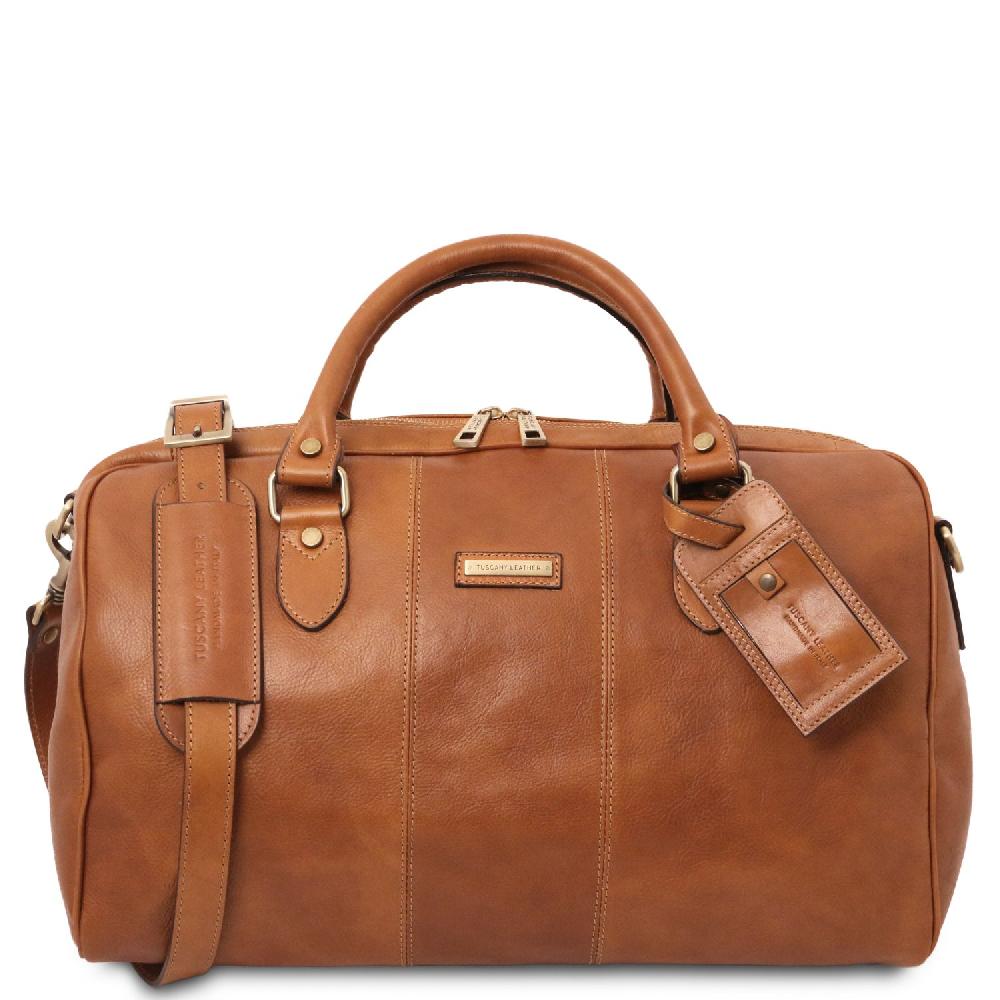 Tuscany Leather Borsone da Viaggio in Pelle - Misura Piccola Ultimi tre giorni