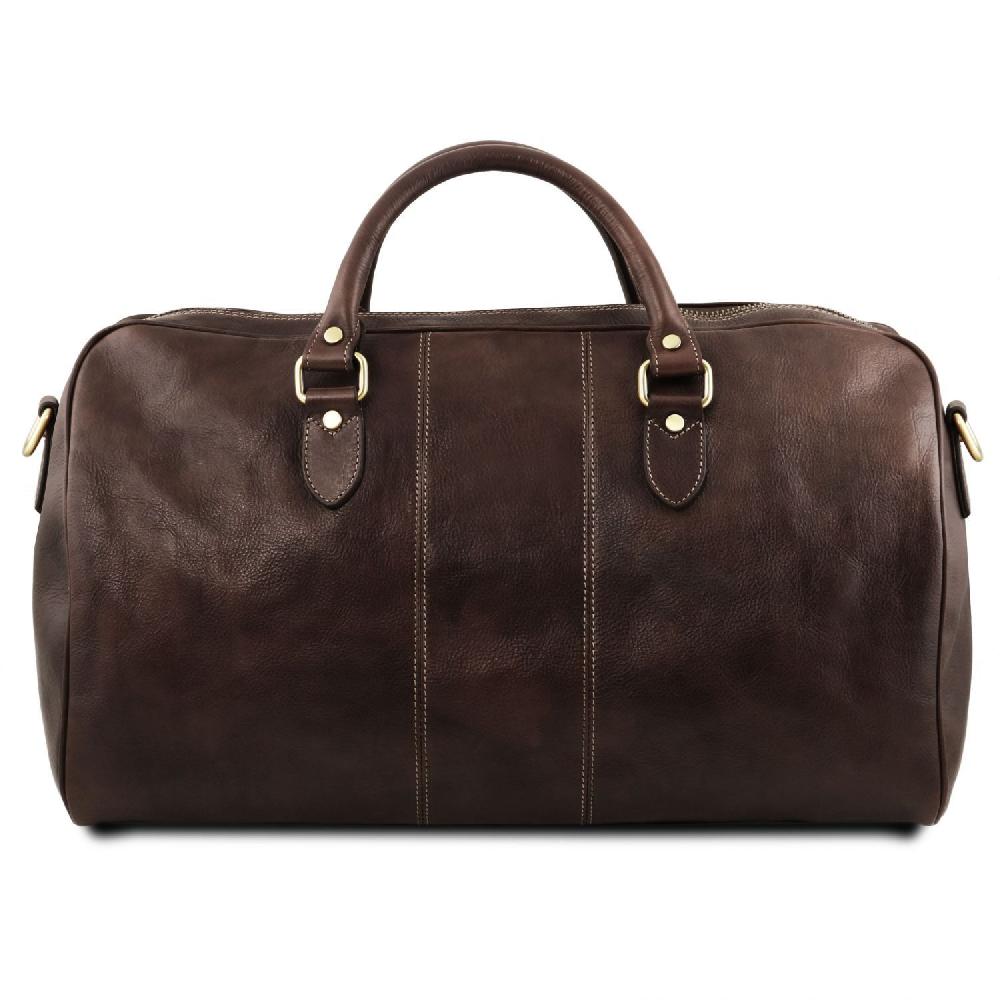 Tuscany Leather Borsone da Viaggio in Pelle - Misura Grande Latest stili