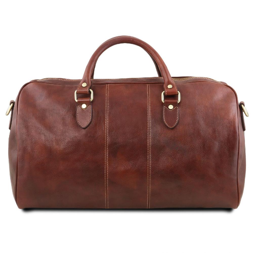 Tuscany Leather Borsone da Viaggio in Pelle - Misura Grande Ultimi due giorni