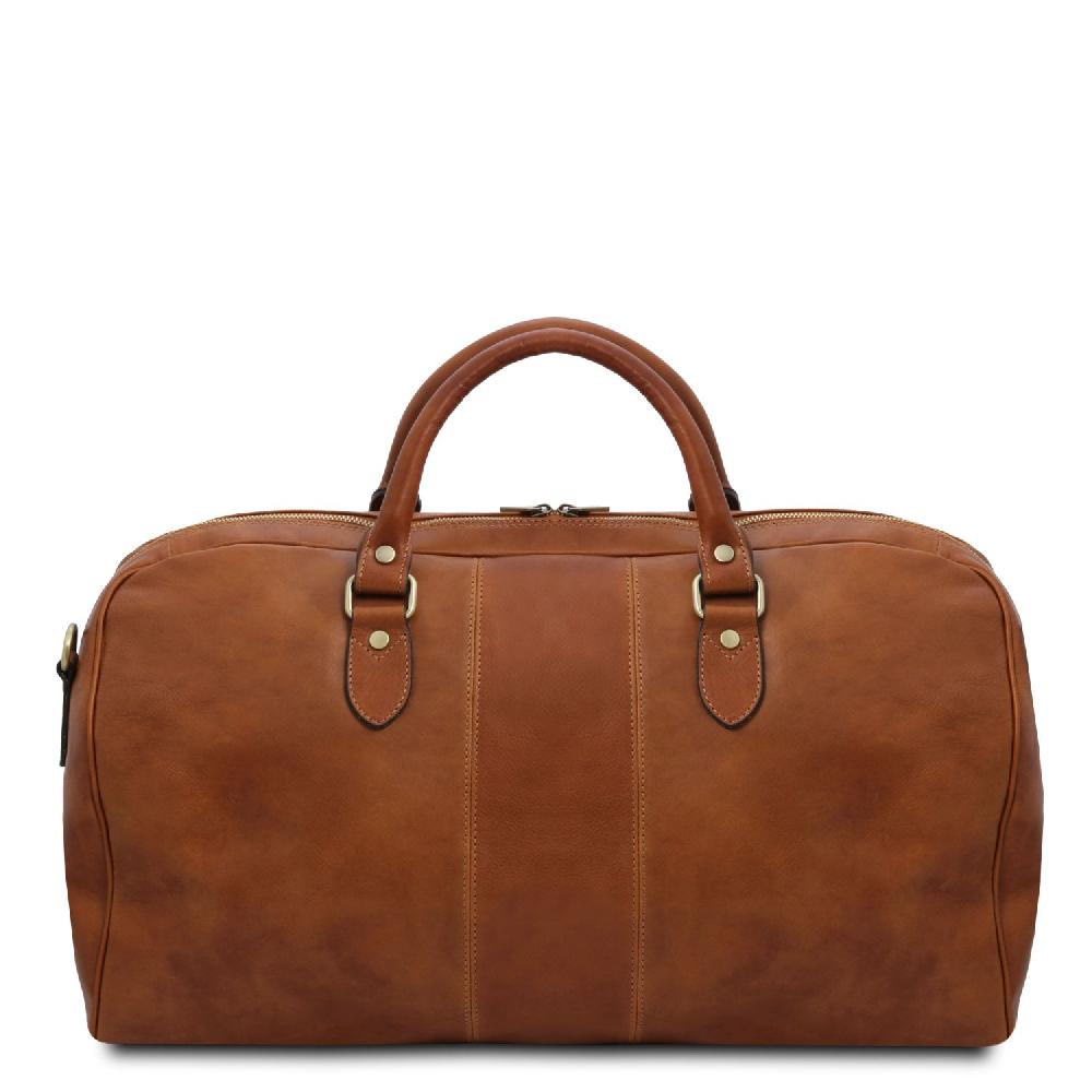Tuscany Leather Borsone da Viaggio in Pelle - Misura Grande Promozione temporanea