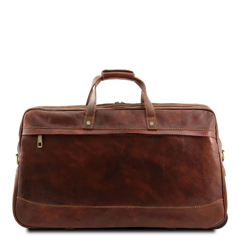 Tuscany Leather Borsa-Trolley in Pelle - Misura Piccola Black Friday Prezzi
