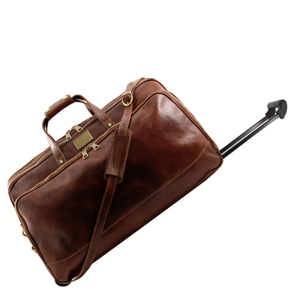 Tuscany Leather Borsa-Trolley in Pelle - Misura Piccola In vendita