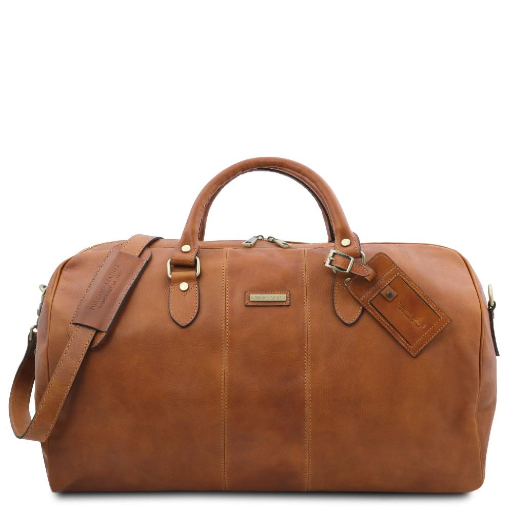 Tuscany Leather Borsone da Viaggio in Pelle e Beauty Case in Pelle Negozi Online