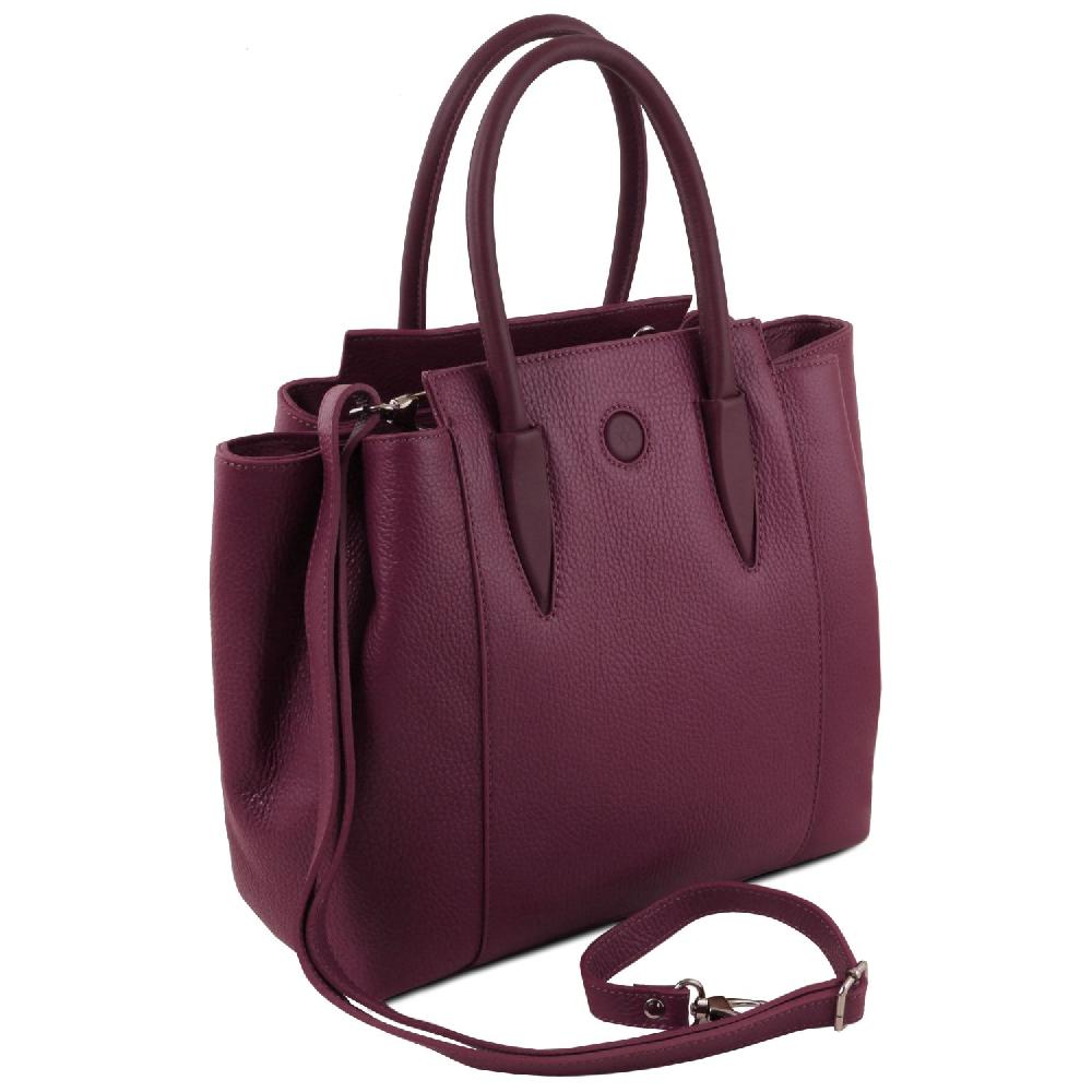 Tuscany Leather Borsa a Mano in Pelle Sottocosto