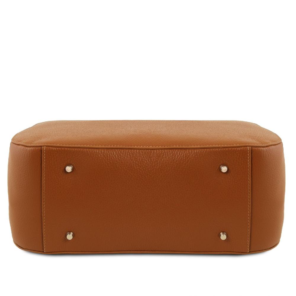 Tuscany Leather Borsa a Mano in Pelle Presa
