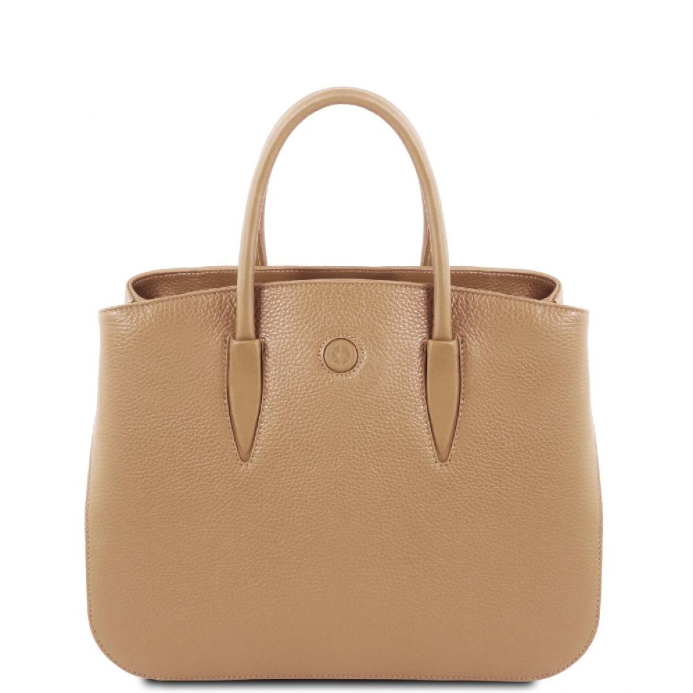 Tuscany Leather Borsa a Mano in Pelle Sconto