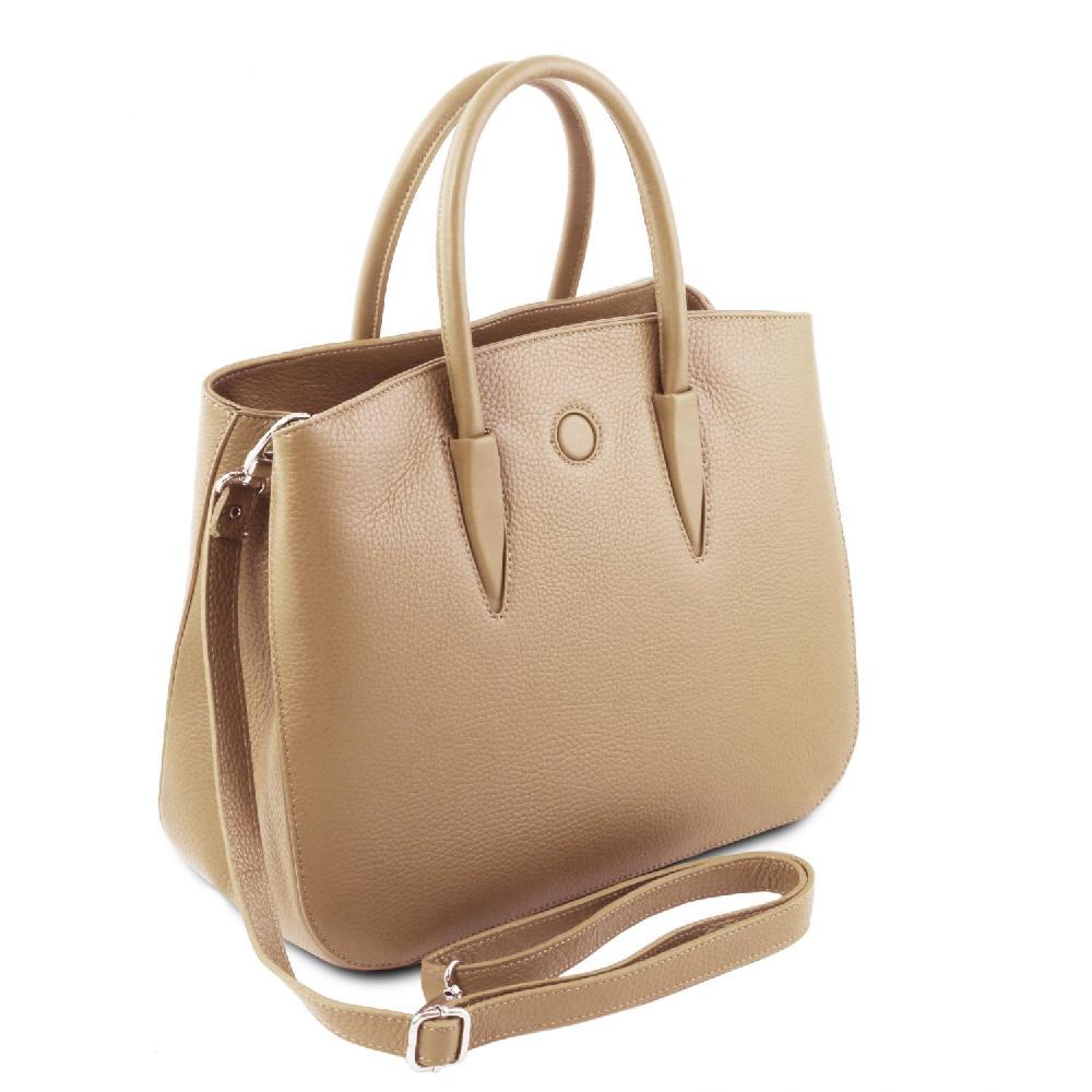 Tuscany Leather Borsa a Mano in Pelle Sconto