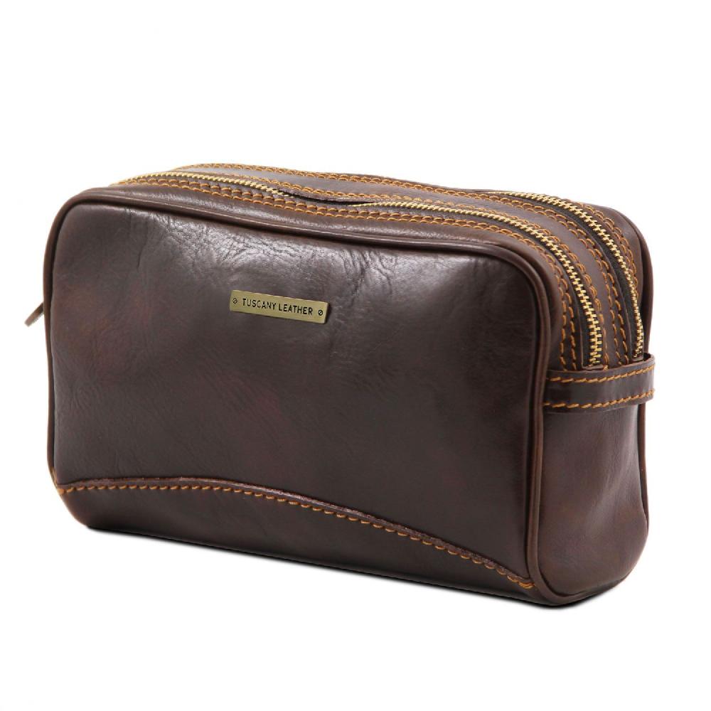 Tuscany Leather Beauty Case in Pelle Online