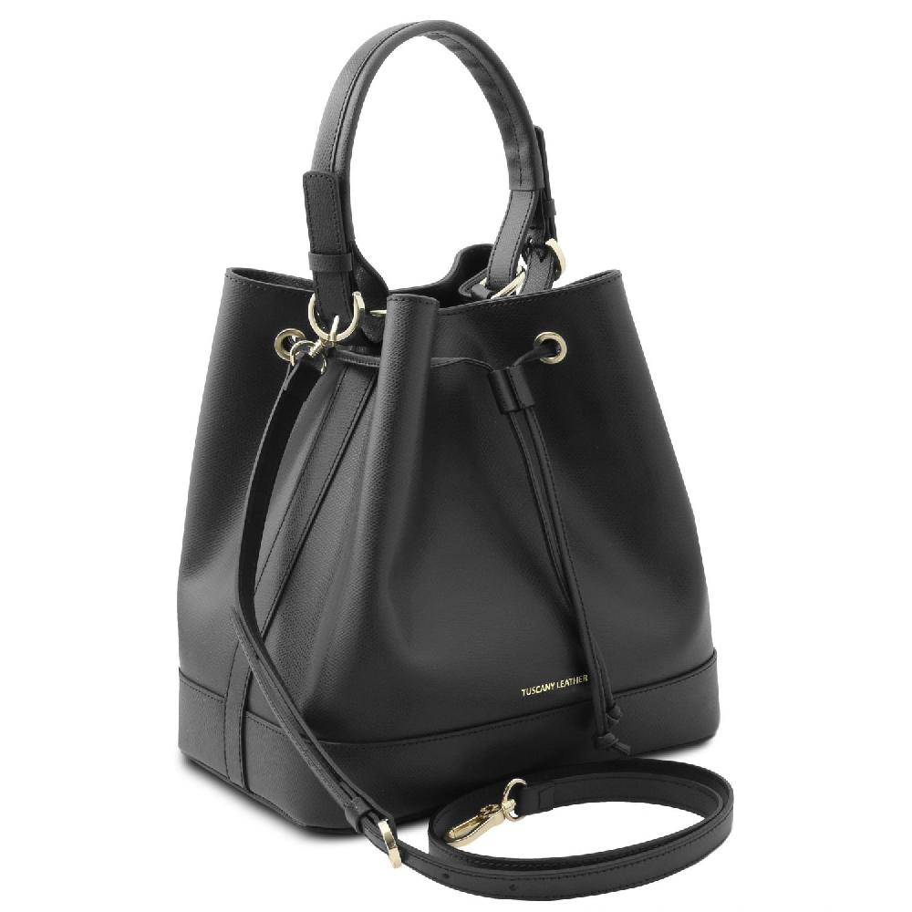 Tuscany Leather Borsa Secchiello in Pelle Cyber Monday