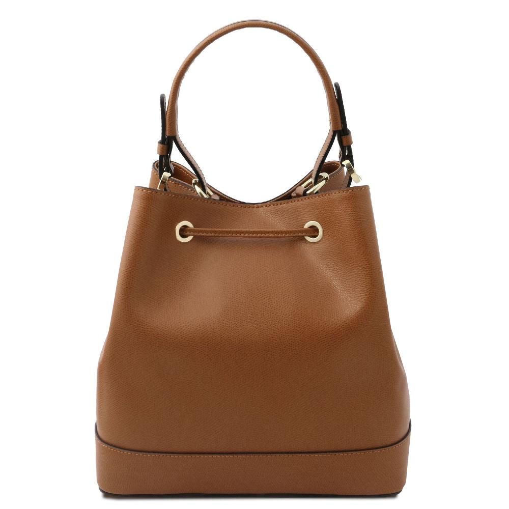 Tuscany Leather Borsa Secchiello in Pelle Offerta natalizia