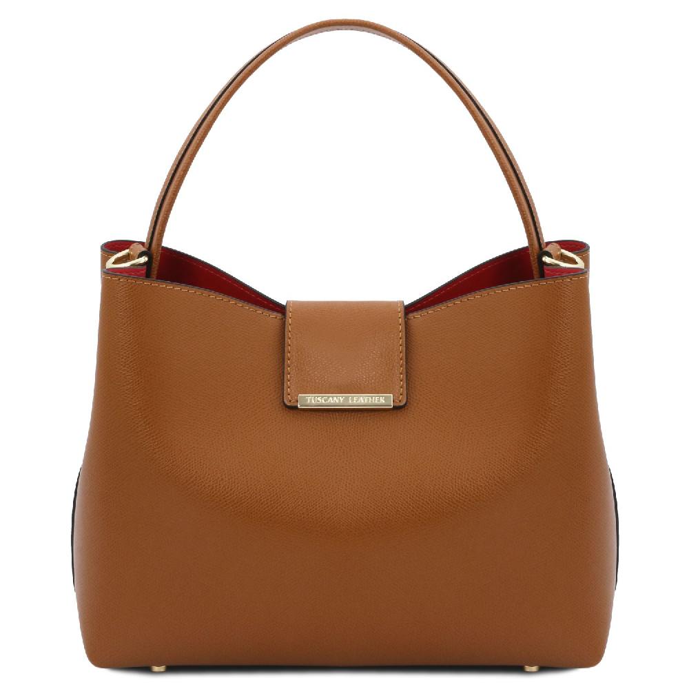Tuscany Leather Borsa Secchiello in Pelle Offerta San Valentino
