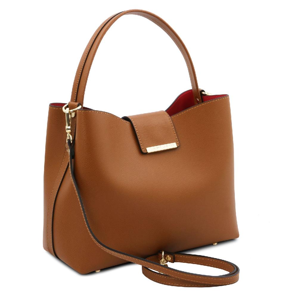 Tuscany Leather Borsa Secchiello in Pelle Offerta San Valentino