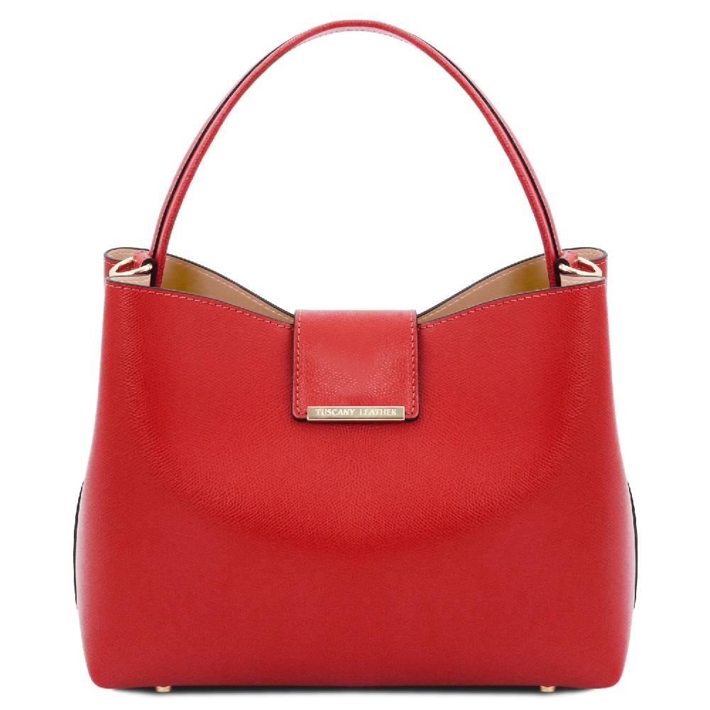 Tuscany Leather Borsa Secchiello in Pelle Offerta Anniversario