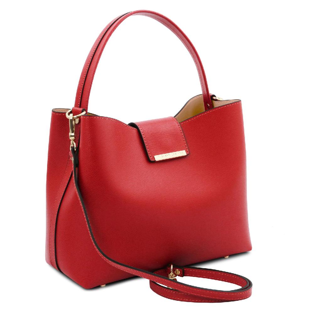 Tuscany Leather Borsa Secchiello in Pelle Offerta Anniversario