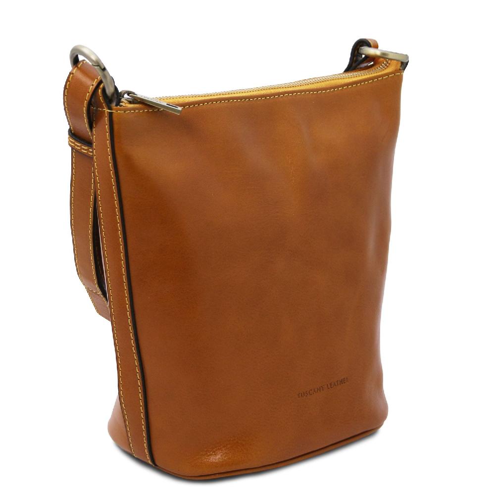 Tuscany Leather Borsa in Pelle a Tracolla Discount Store per i nuovi prodotti