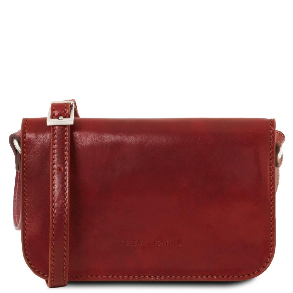Tuscany Leather Tracollina in Pelle con Pattella Limitato a 3 giorni