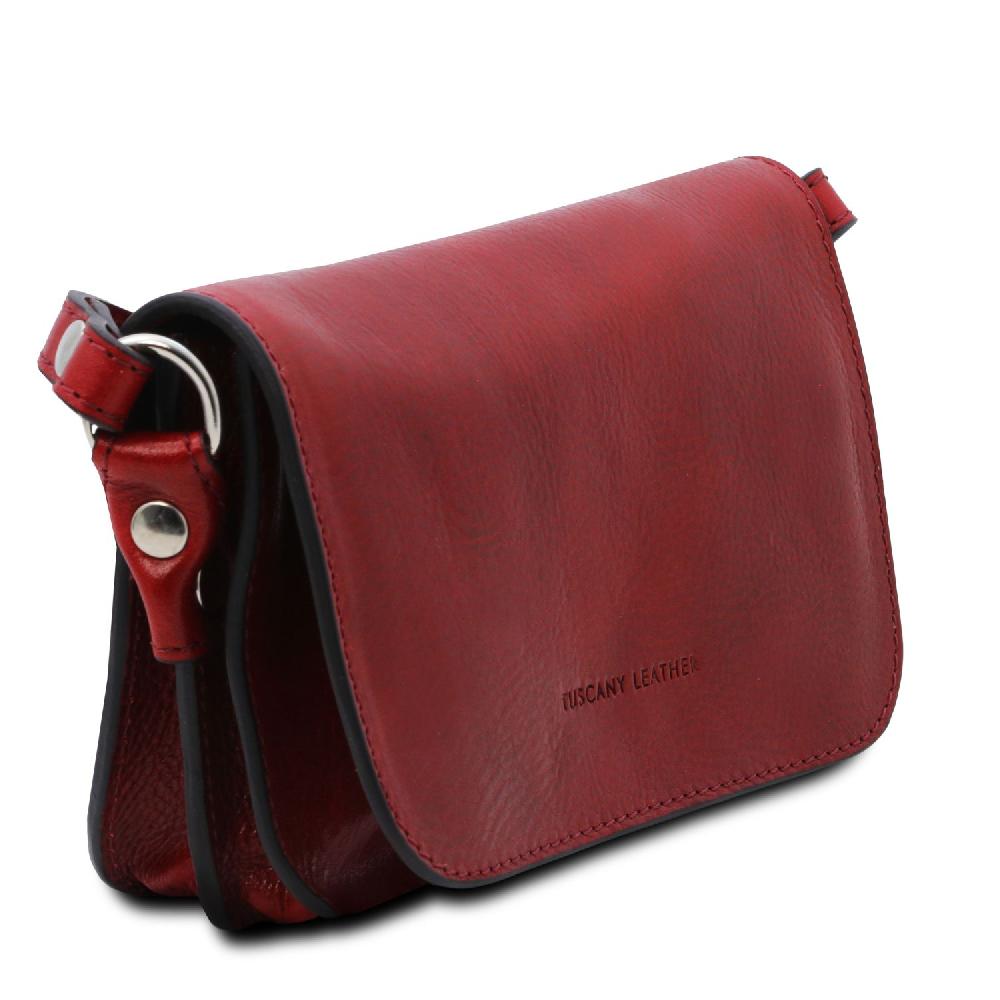 Tuscany Leather Tracollina in Pelle con Pattella Limitato a 3 giorni