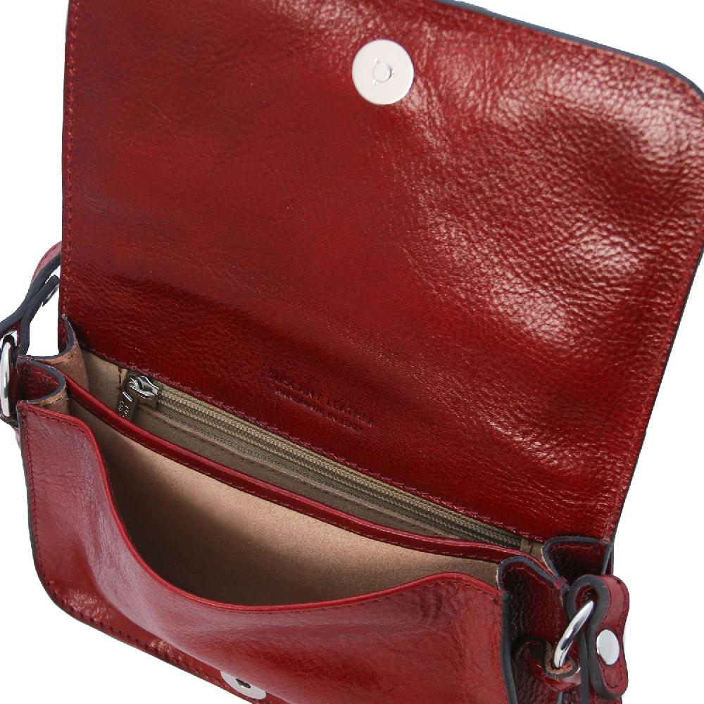 Tuscany Leather Tracollina in Pelle con Pattella Limitato a 3 giorni