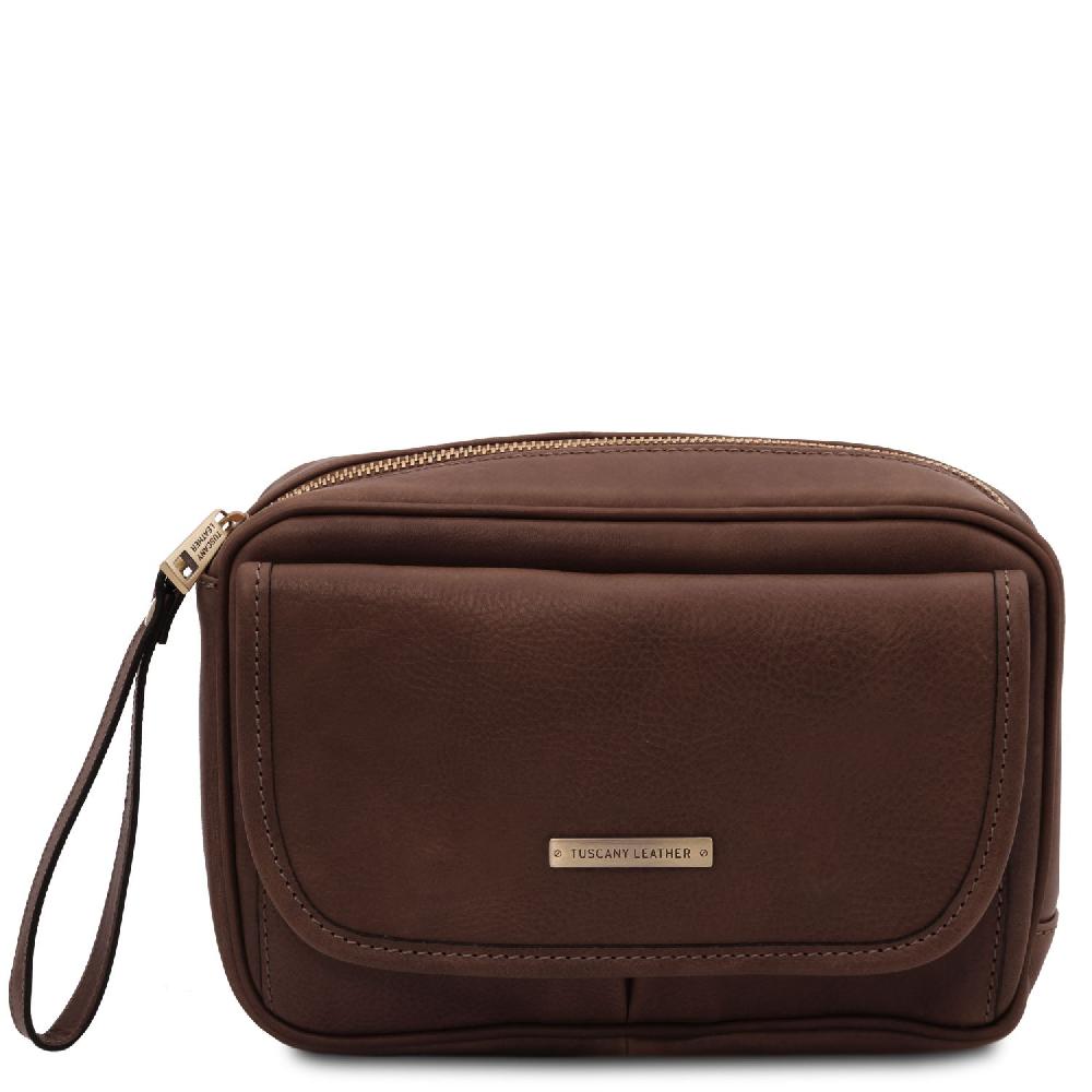 Tuscany Leather Borsello a Mano in Pelle Esporta salva