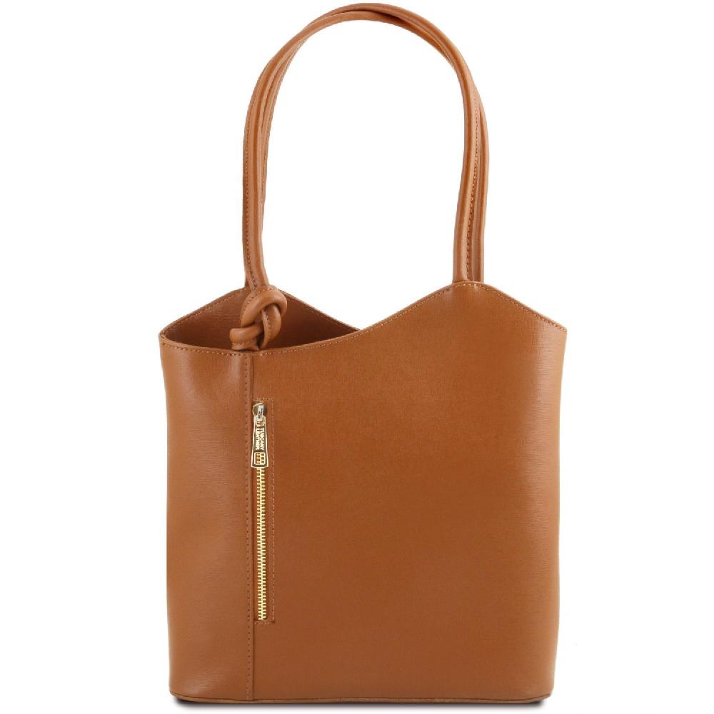 Tuscany Leather Borsa Donna Convertibile a Zaino in Pelle Saffiano 50% di sconto per tempo limitato